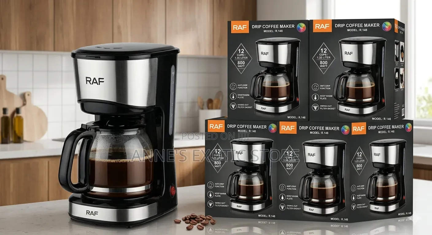 RAF R.148 650W Drip Coffee Maker 750ml