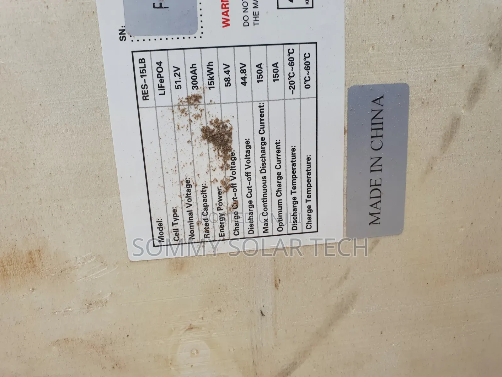 Hyper Power Lithium Ion Battery 15kwh 48v