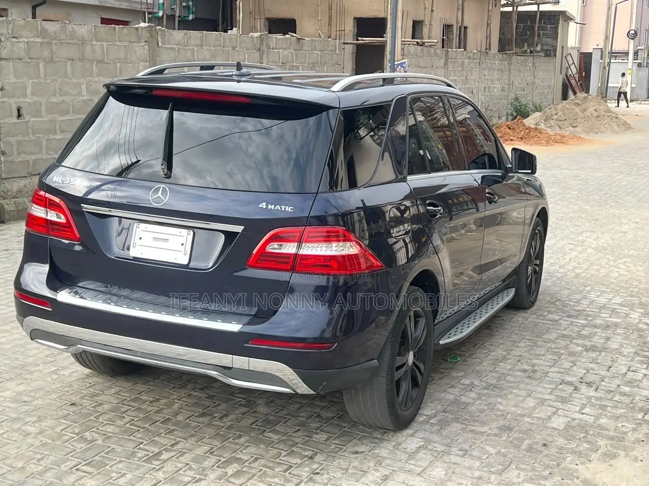 Mercedes-Benz M Class ML 350 4Matic 2012 Blue