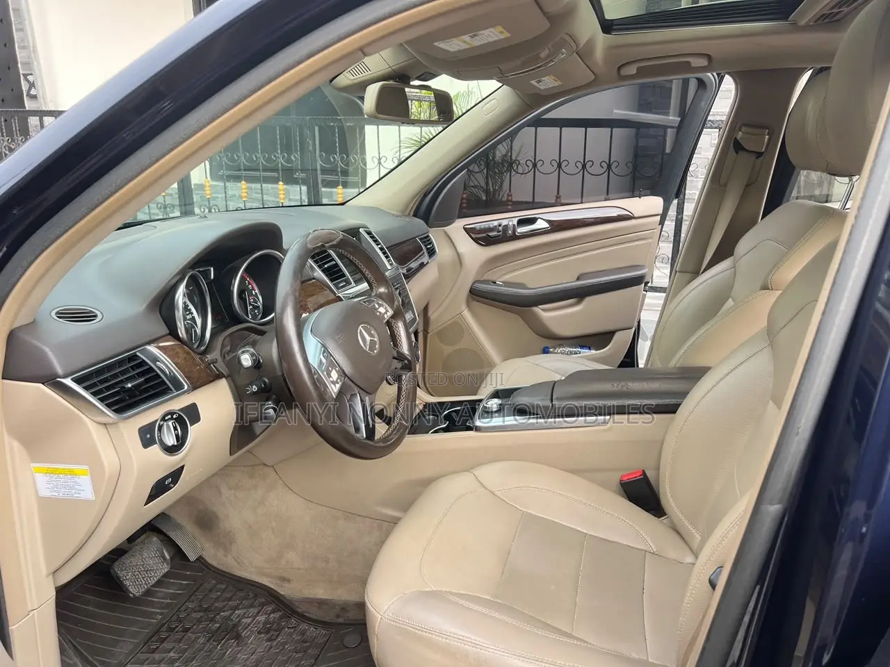 Mercedes-Benz M Class ML 350 4Matic 2012 Blue