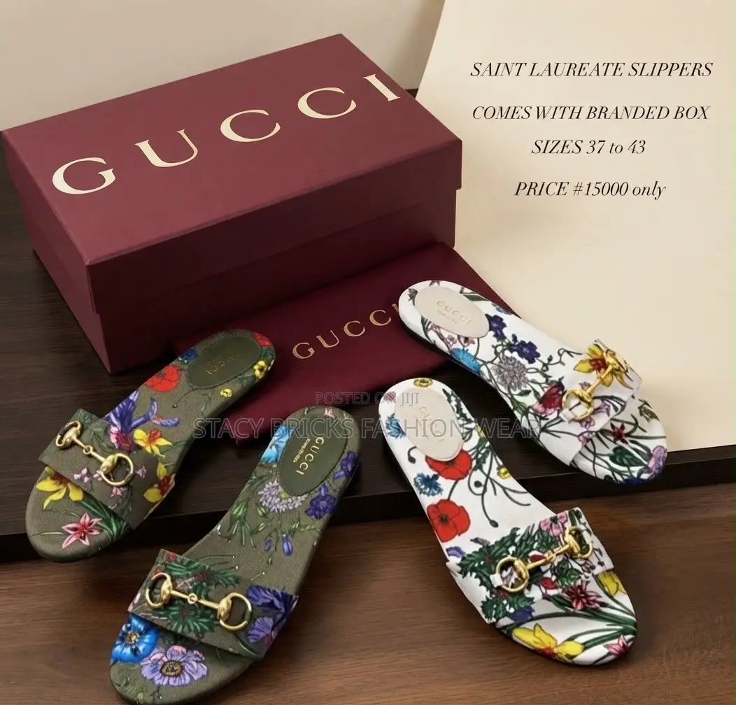 Saint Laureate Slippers Comes With Branded Box