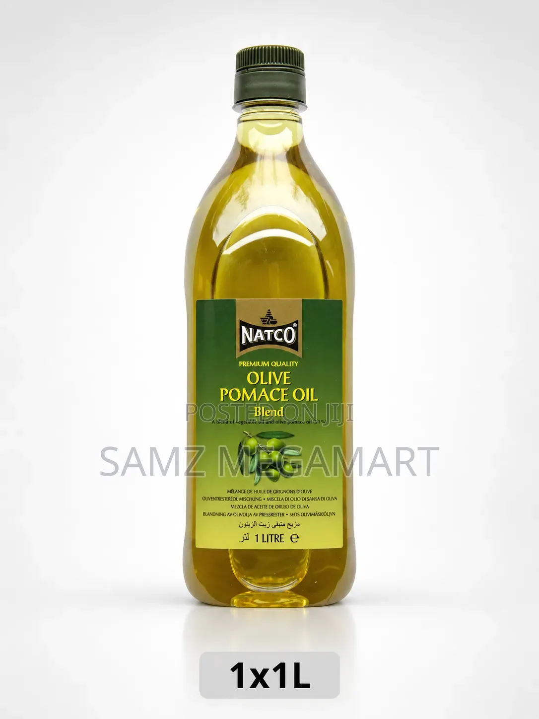 Natco Olive Pomace Oil Blend 1L