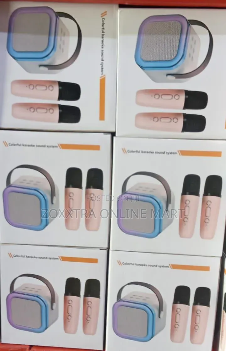 Double Mic Portable Karaoke Set