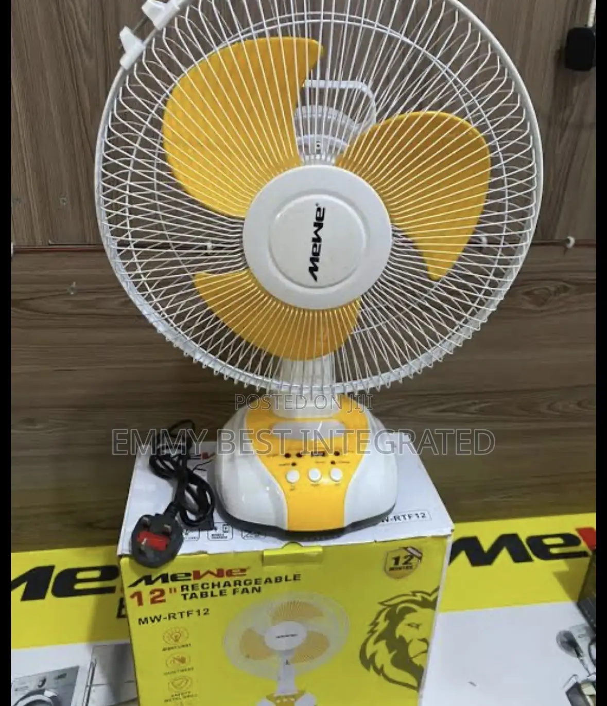Mewe Table Fan 12"