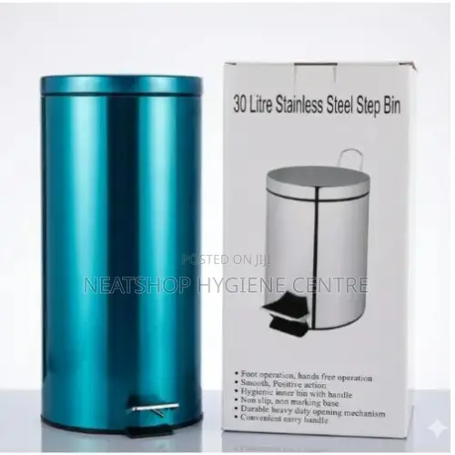 Stainless Steel Pedal Waste Bin 30l