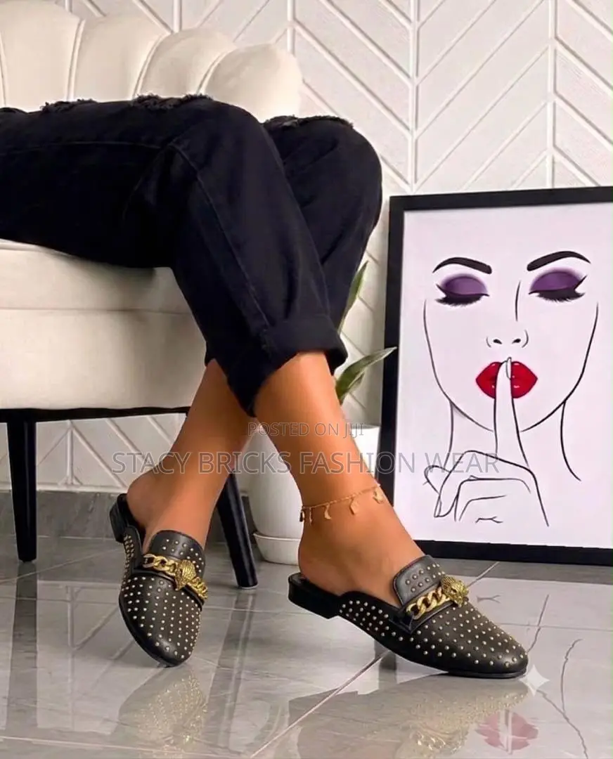 Original Kurt Geriger Half Shoe Comes With Branded Box