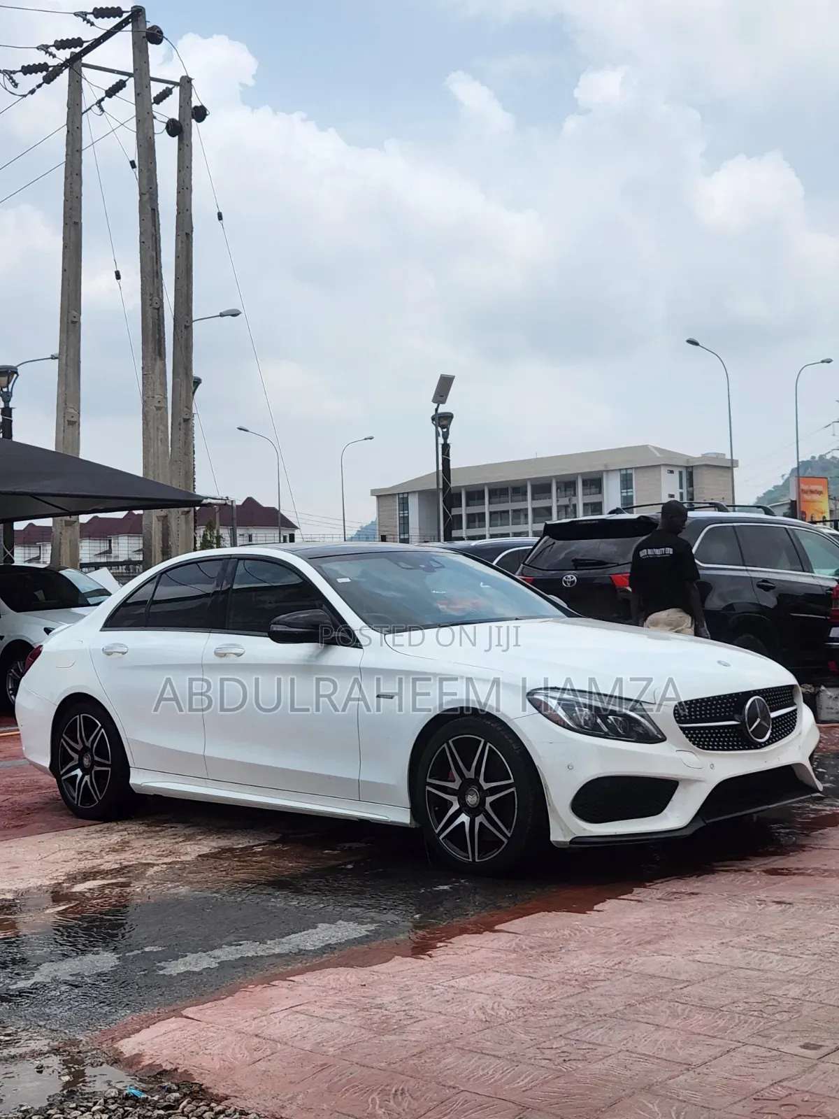 Mercedes-Benz C450 2016 White