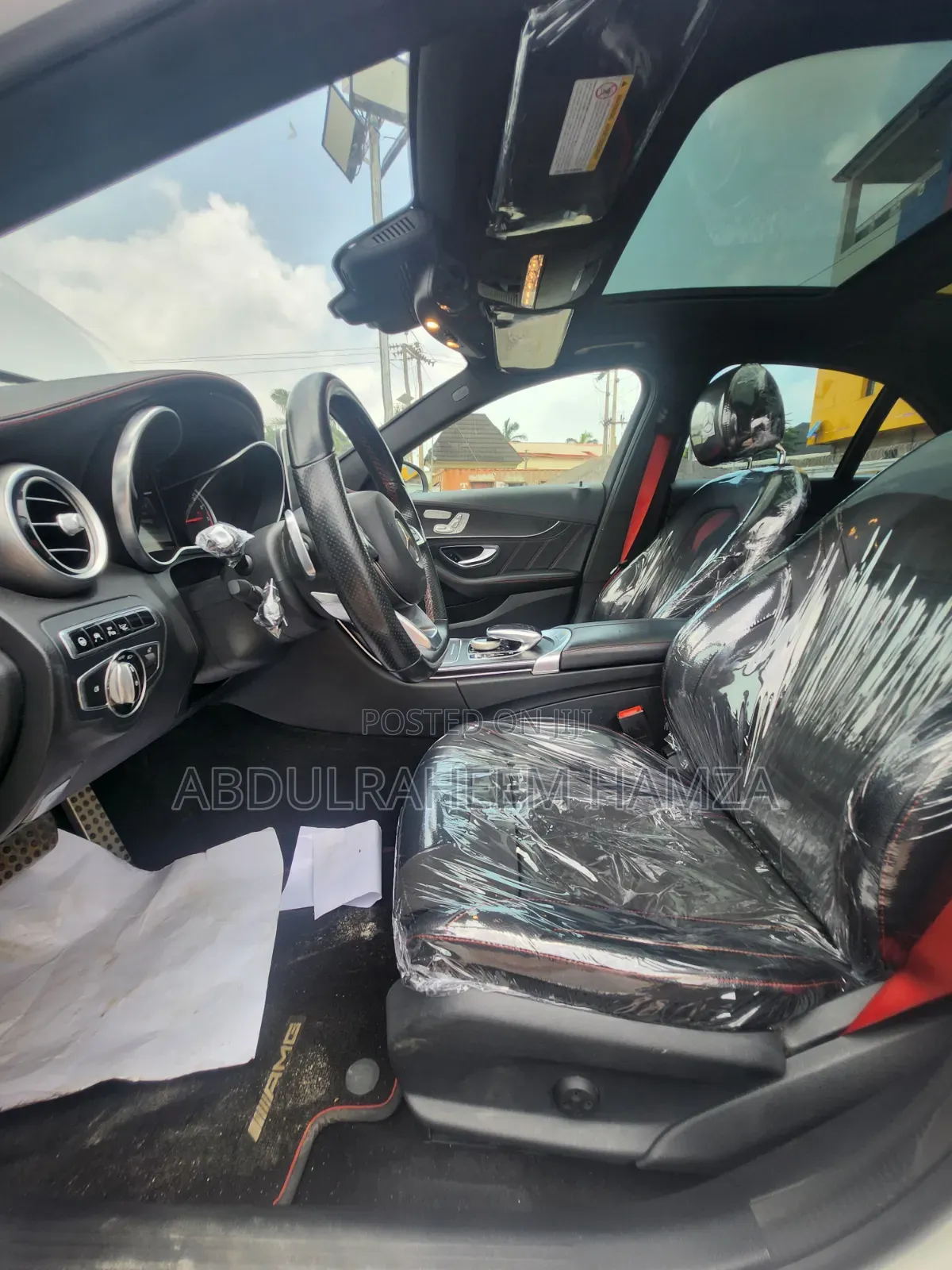 Mercedes-Benz C450 2016 White