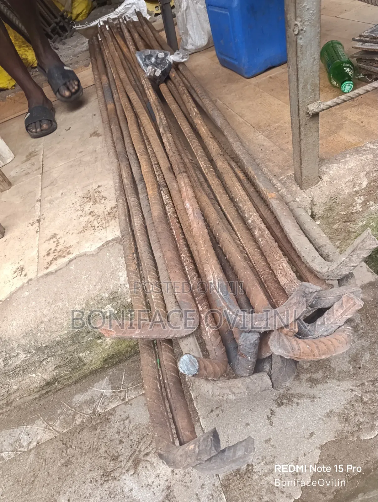 25mm T × 6ft H Foundation Bolt/Anchor Bolt