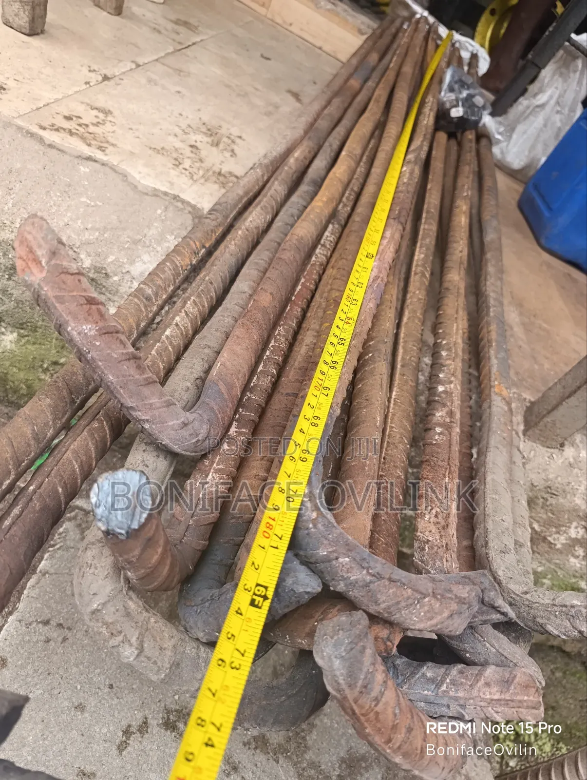 25mm T × 6ft H Foundation Bolt/Anchor Bolt
