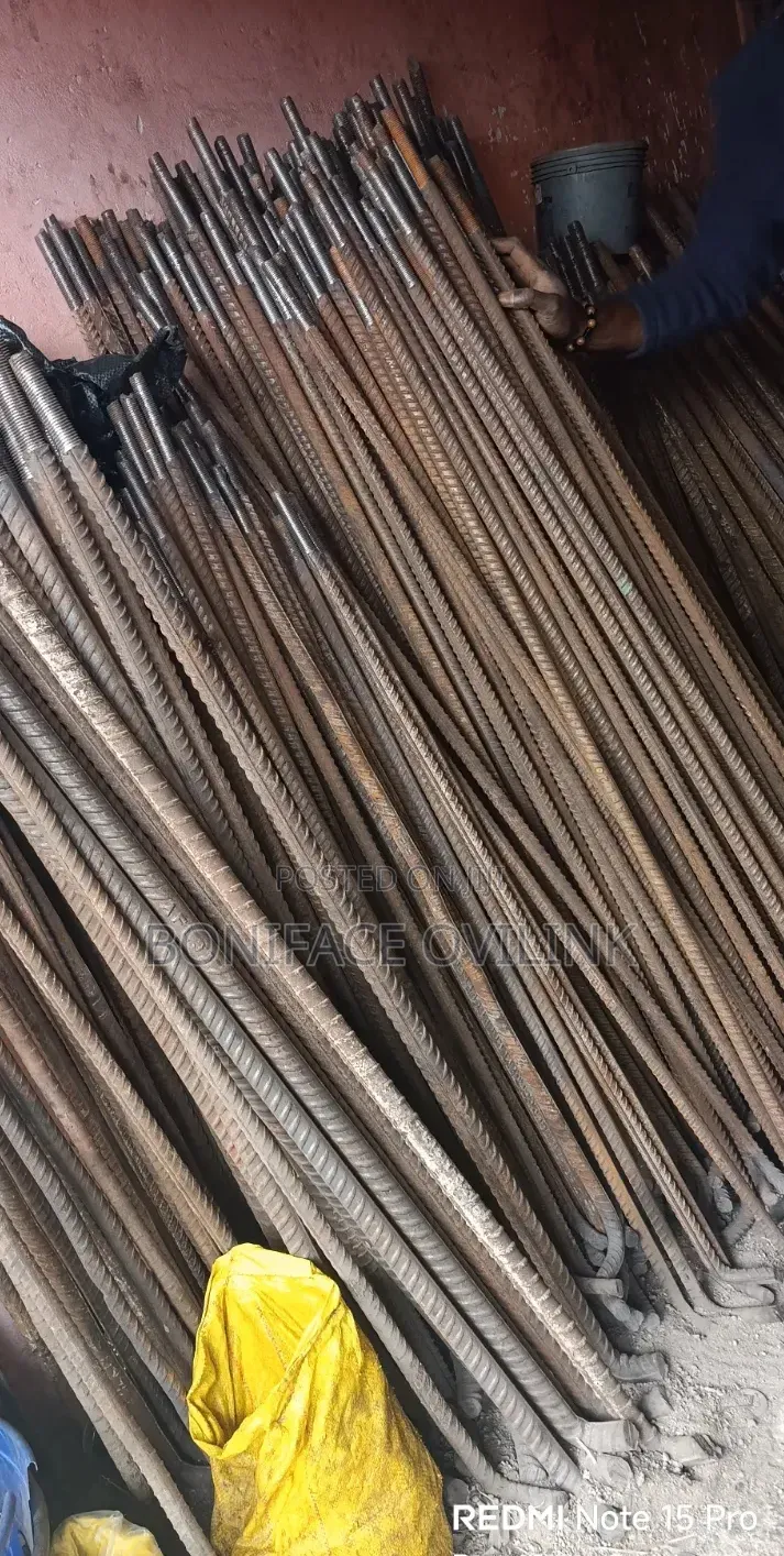 25mm T × 6ft H Foundation Bolt/Anchor Bolt