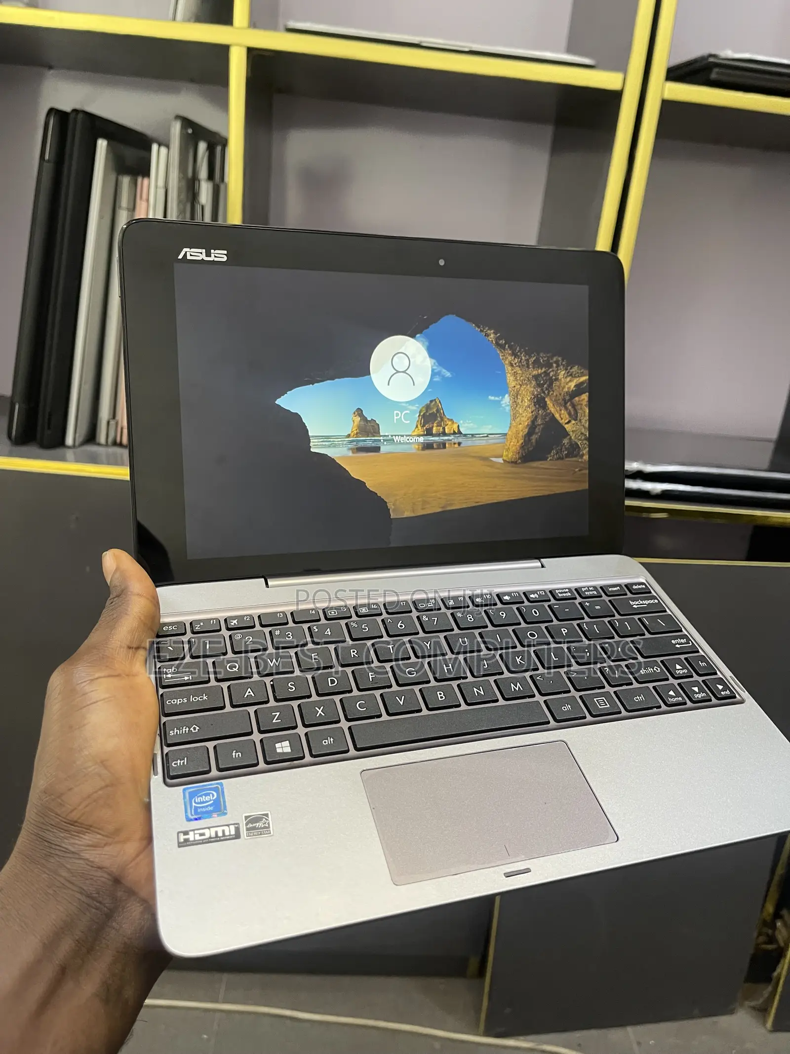 Laptop Asus Transformer Book Flip TP200SA 4GB Intel Celeron eMMC 60GB