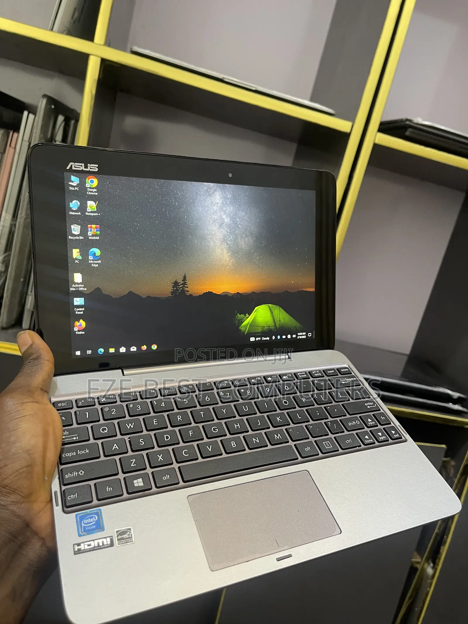 Laptop Asus Transformer Book Flip TP200SA 4GB Intel Celeron eMMC 60GB