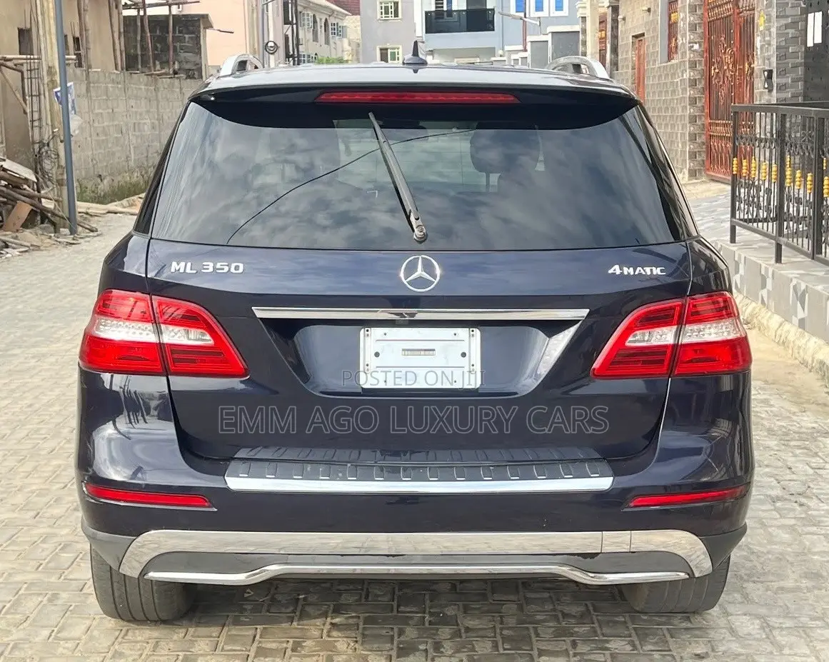 Mercedes-Benz M Class ML 350 4Matic 2012 Blue
