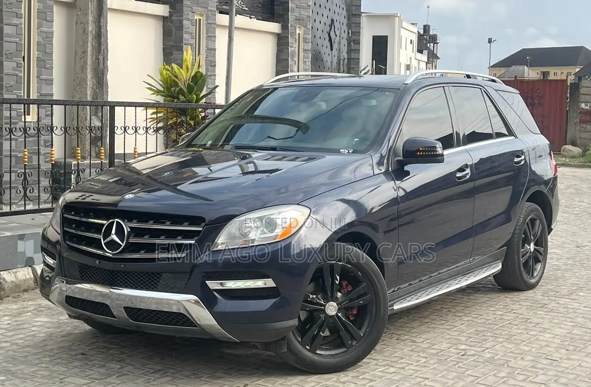 Mercedes-Benz M Class ML 350 4Matic 2012 Blue