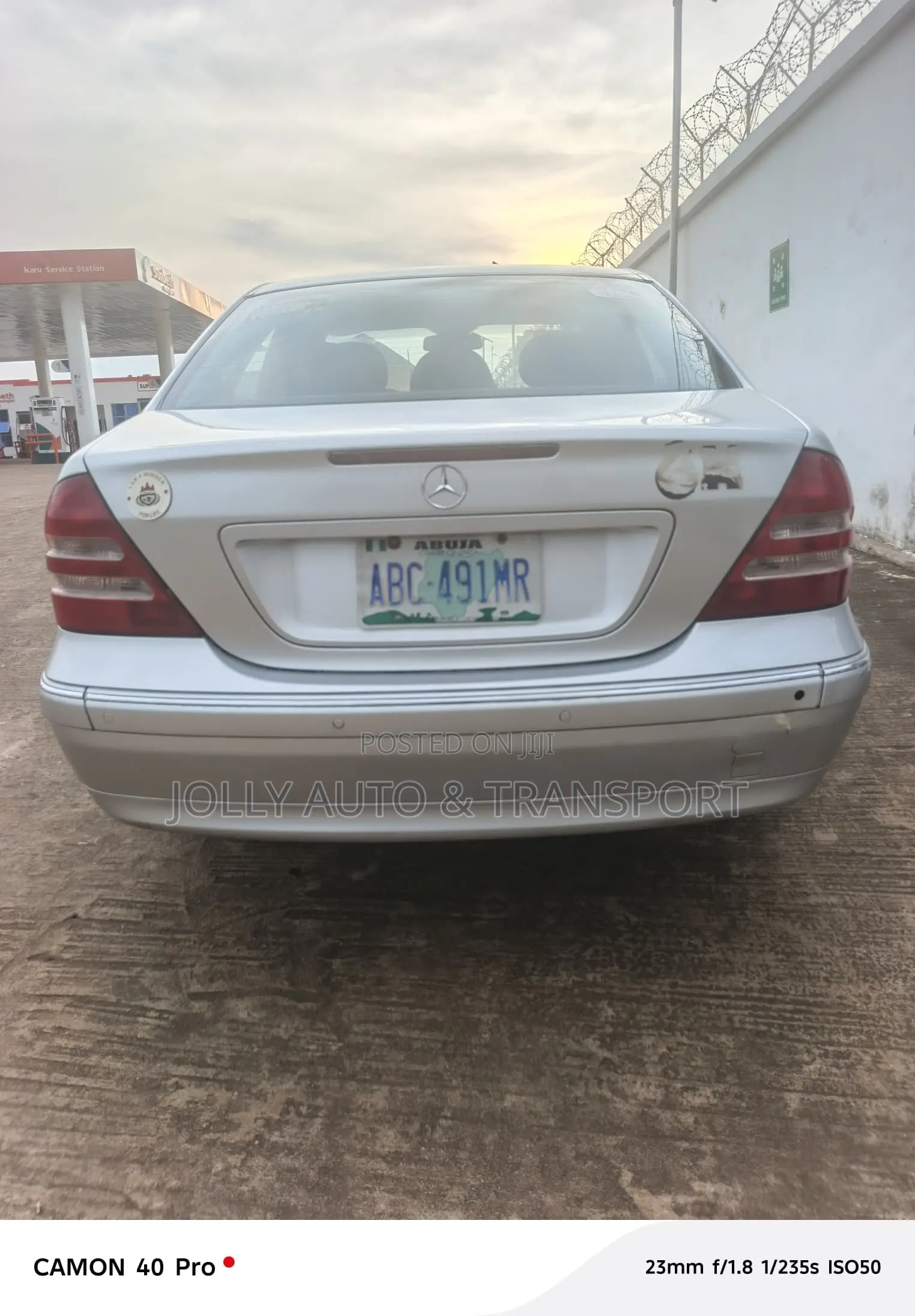 Mercedes-Benz C230 2007 Silver