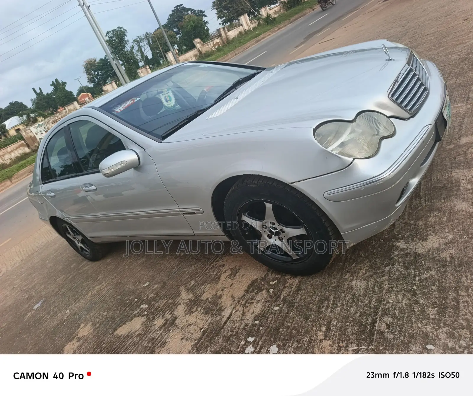 Mercedes-Benz C230 2007 Silver
