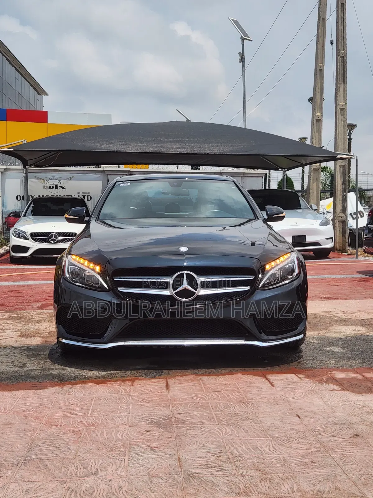 Mercedes-Benz C400 4Matic AWD Sedan (3.0L V6 7A) 2015 Black