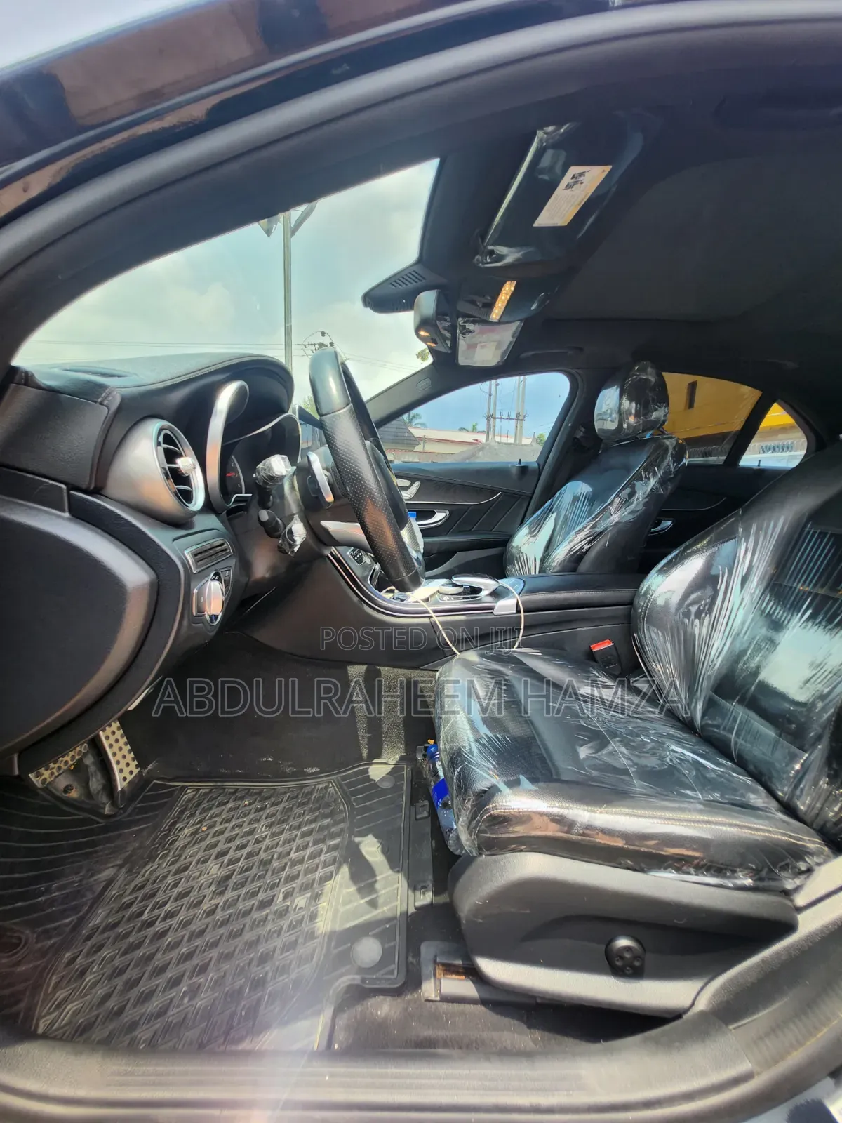 Mercedes-Benz C400 4Matic AWD Sedan (3.0L V6 7A) 2015 Black