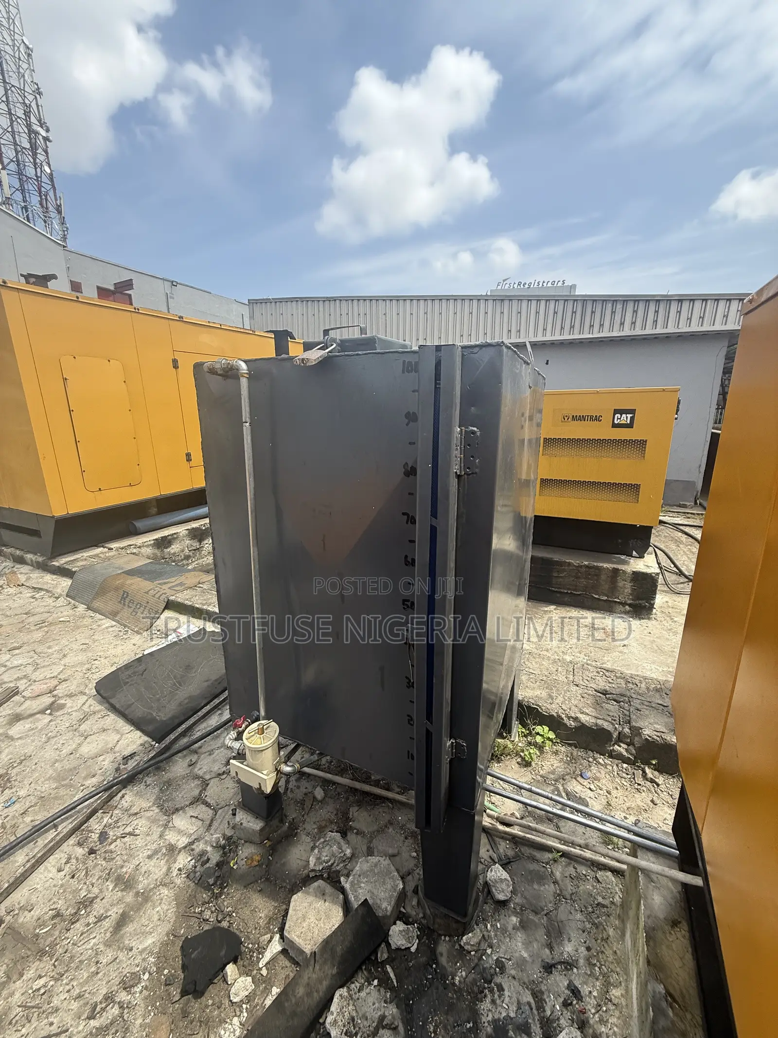 1000 Liters Diesel Tank 3mm Thick Calibrated