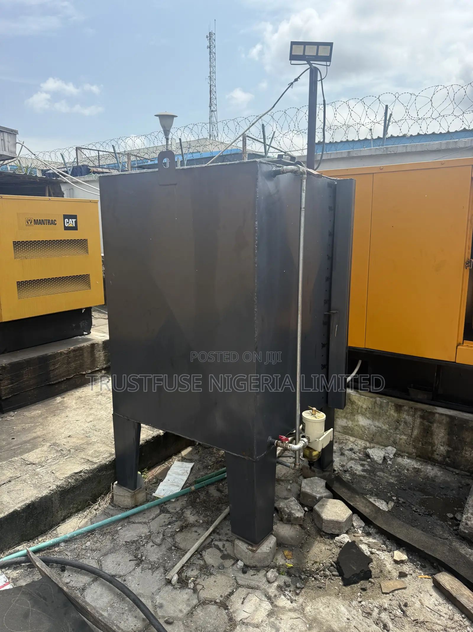 1000 Liters Diesel Tank 3mm Thick Calibrated