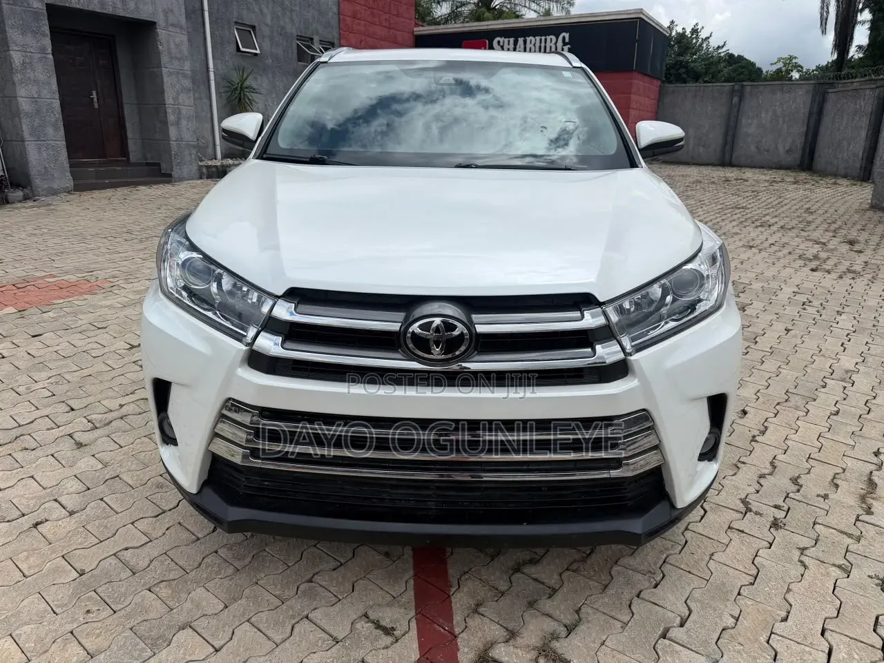 Toyota Highlander Limited 4x4 V6 (3.5L 6cyl 8A) 2017 White