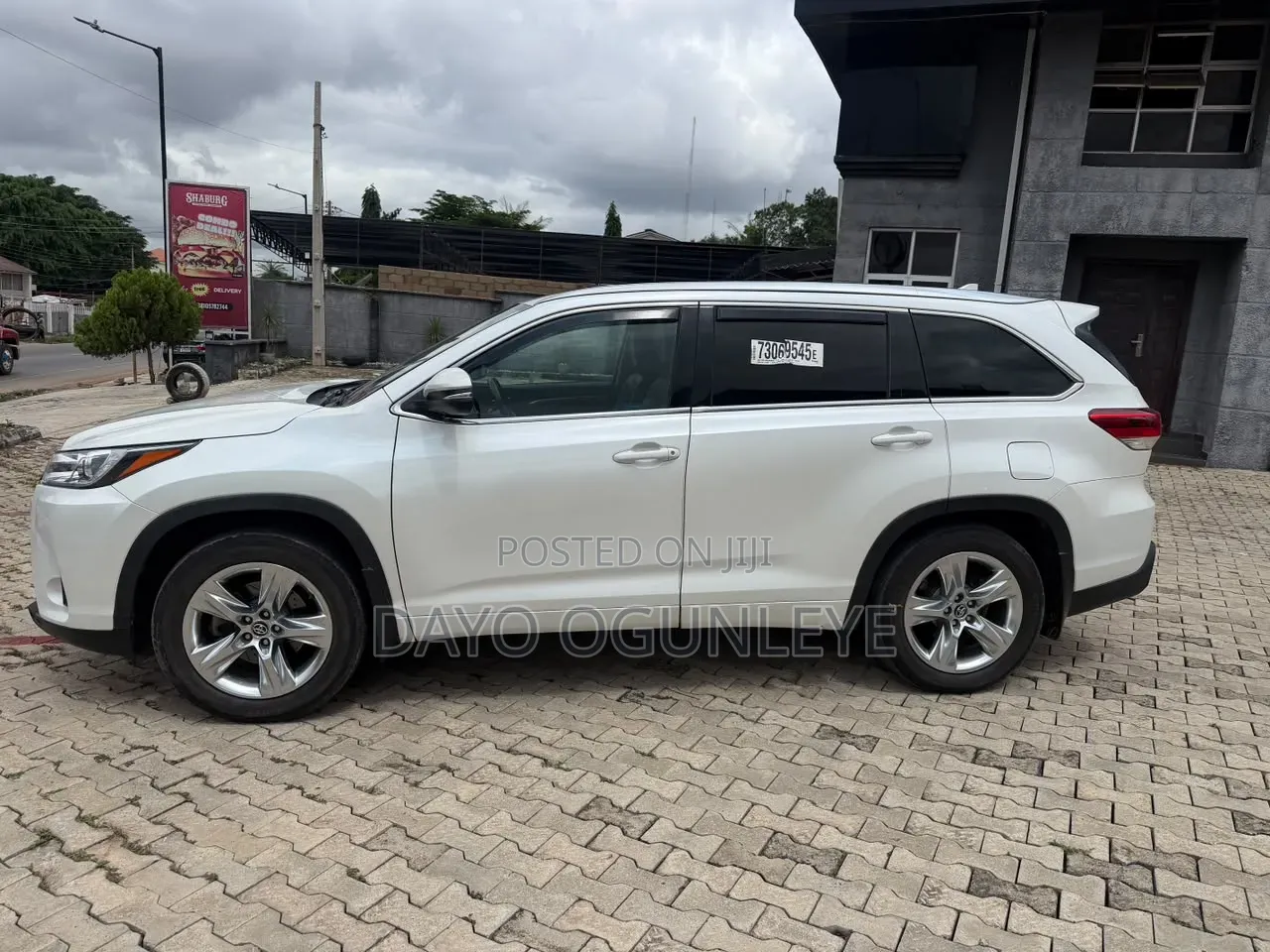 Toyota Highlander Limited 4x4 V6 (3.5L 6cyl 8A) 2017 White