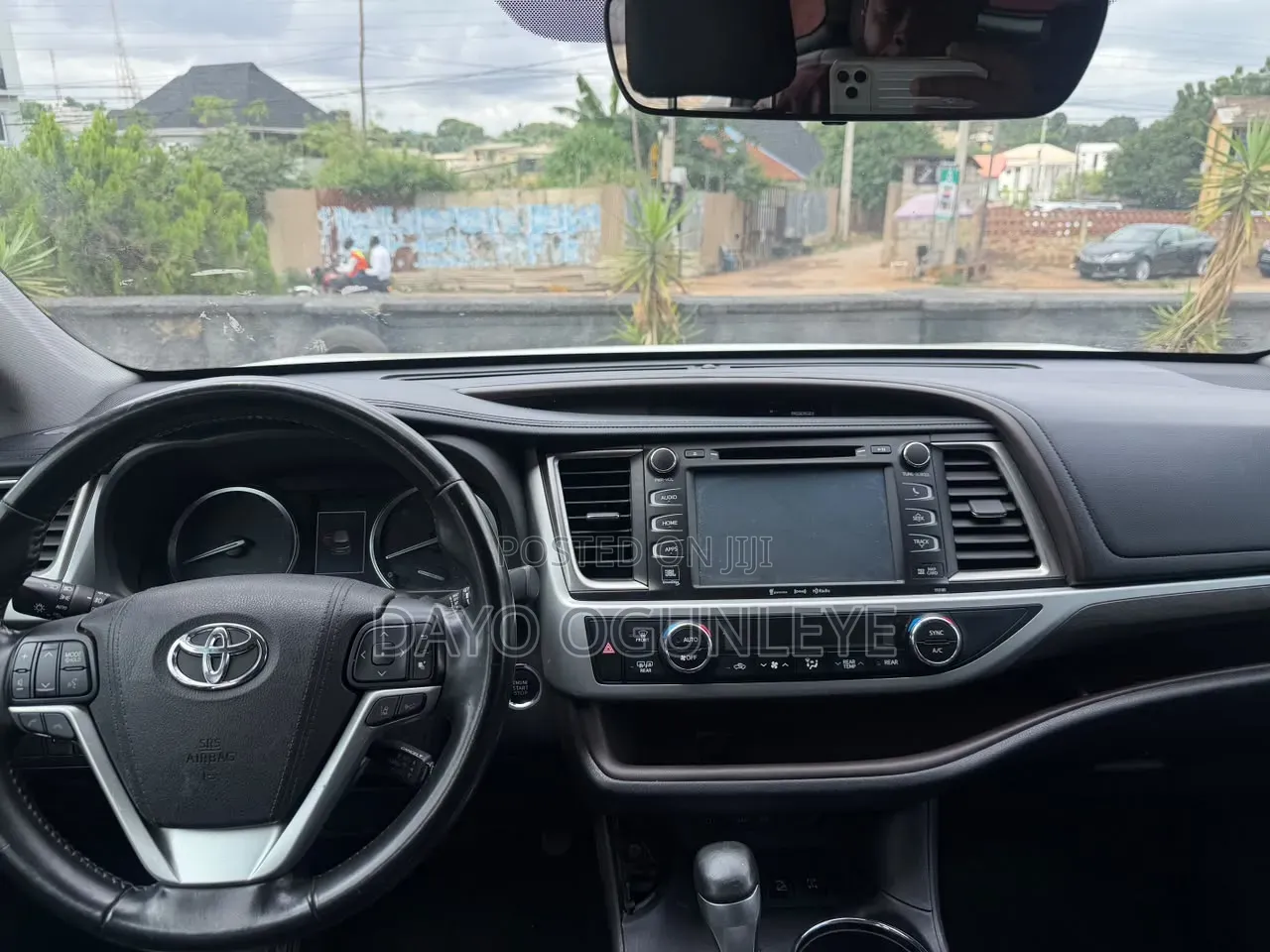 Toyota Highlander Limited 4x4 V6 (3.5L 6cyl 8A) 2017 White