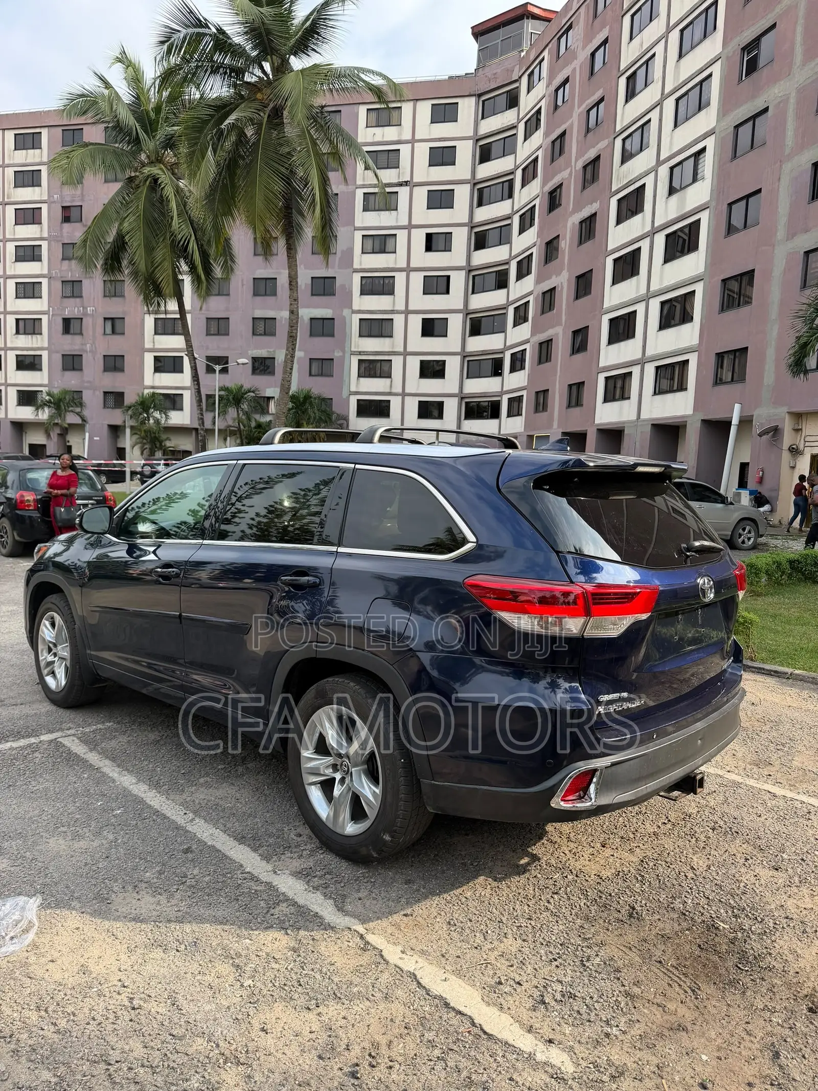Toyota Highlander Limited Platinum 4dr SUV (3.5L 6cyl 6A) 2015 Blue
