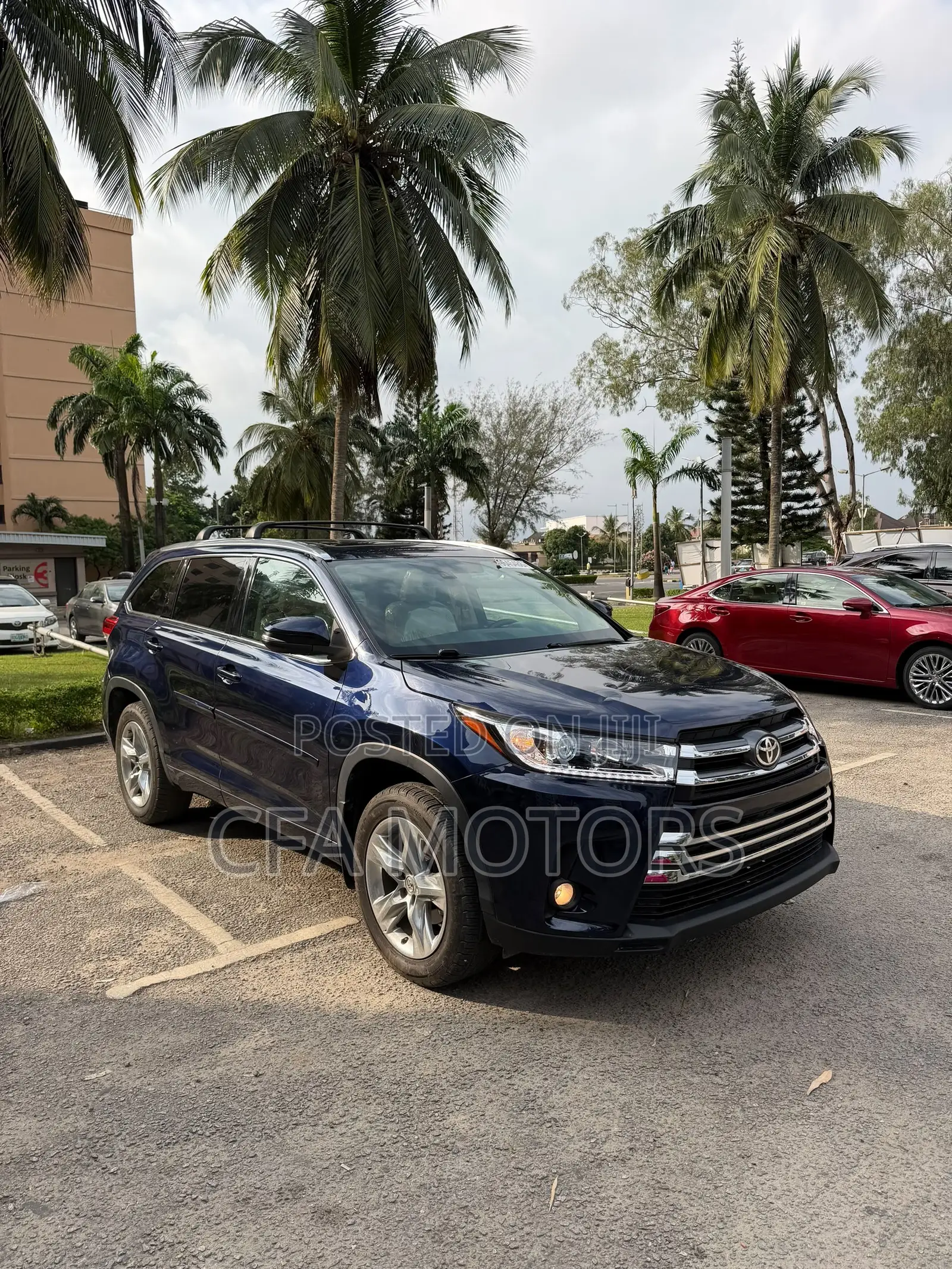 Toyota Highlander Limited Platinum 4dr SUV (3.5L 6cyl 6A) 2015 Blue