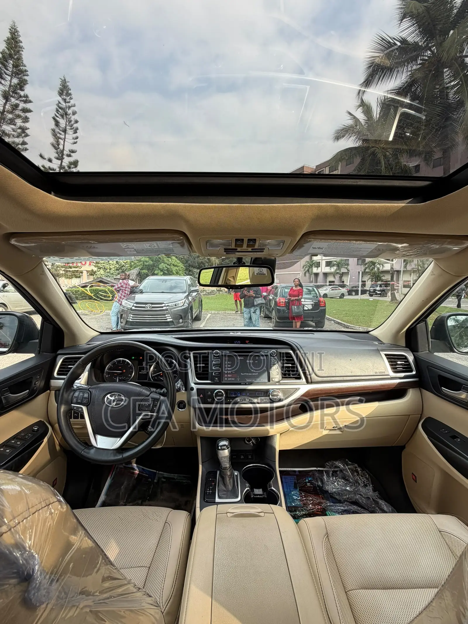Toyota Highlander Limited Platinum 4dr SUV (3.5L 6cyl 6A) 2015 Blue