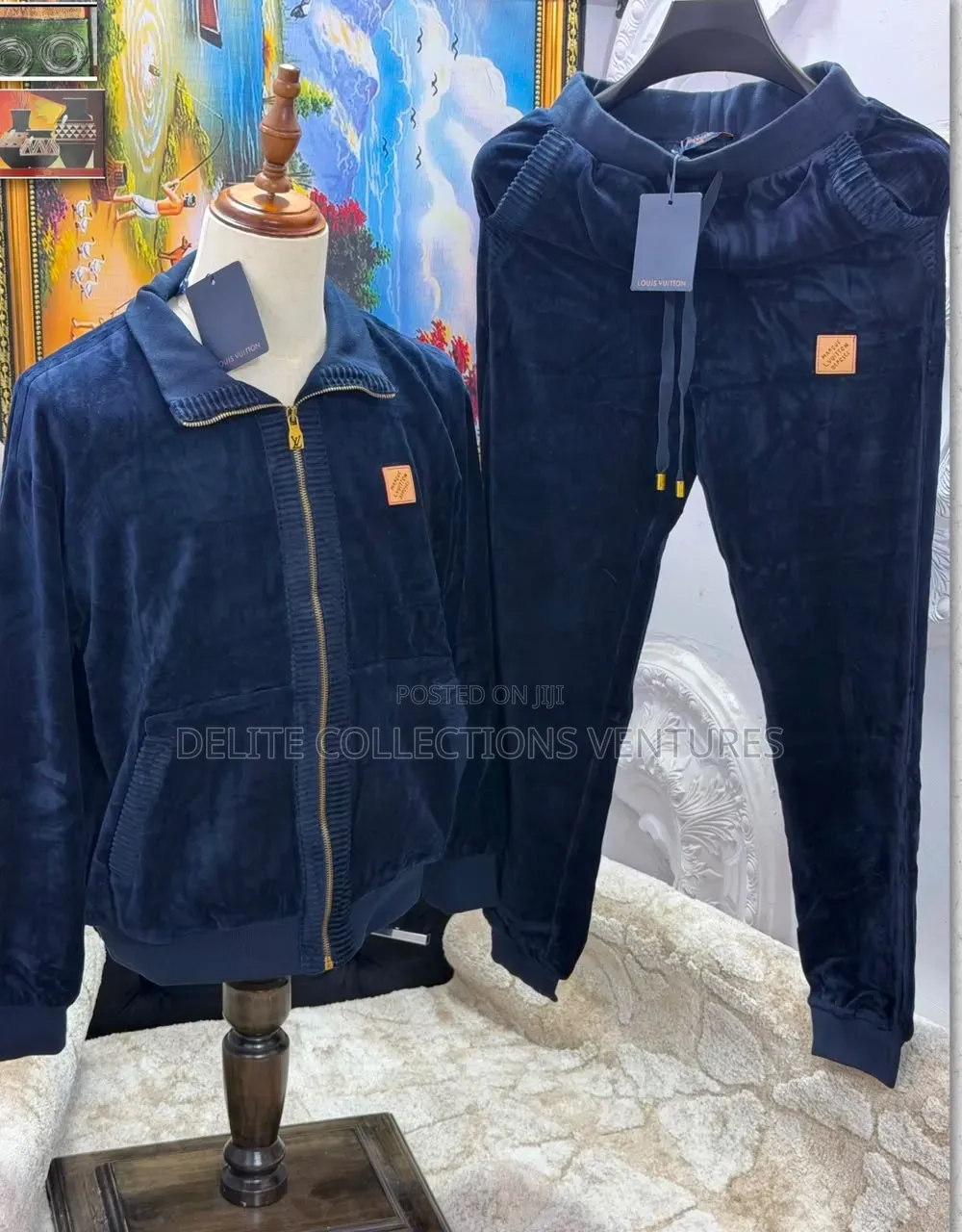 *Original Luxury Men’s Louis Vuitton 2pcs Set Track Jacket
