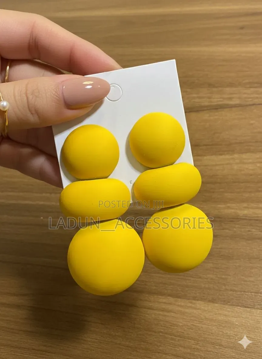 Geometric Statement Earrings