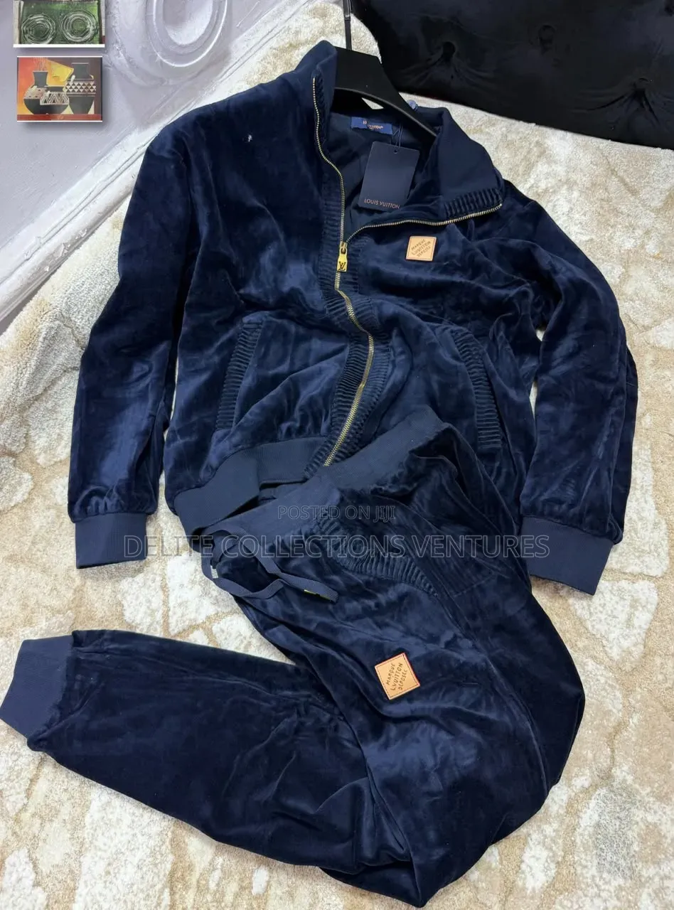 *Original Luxury Men’s Louis Vuitton 2pcs Set Track Jacket