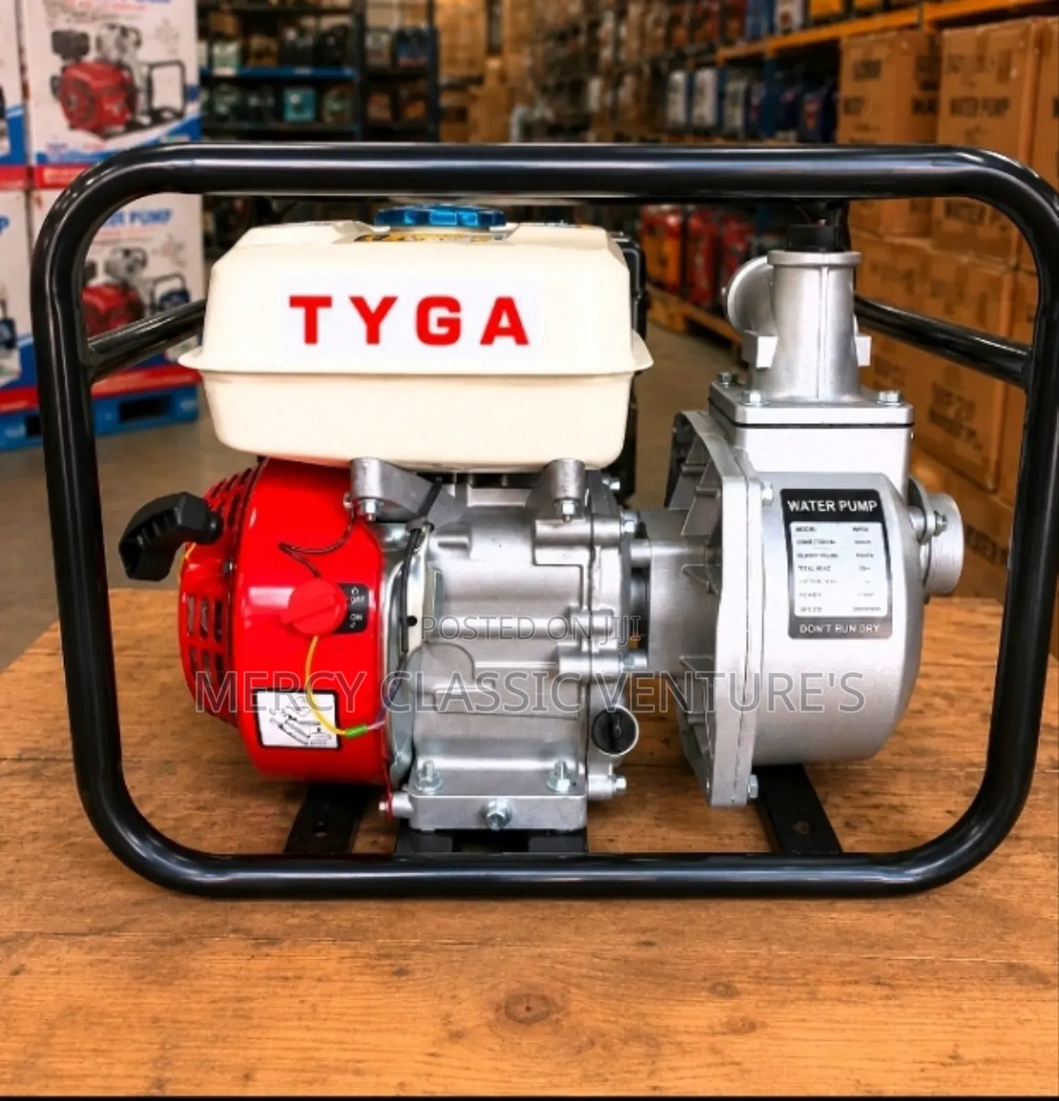 WP30 3-Inch Petrol Water Pump – Heavy Duty