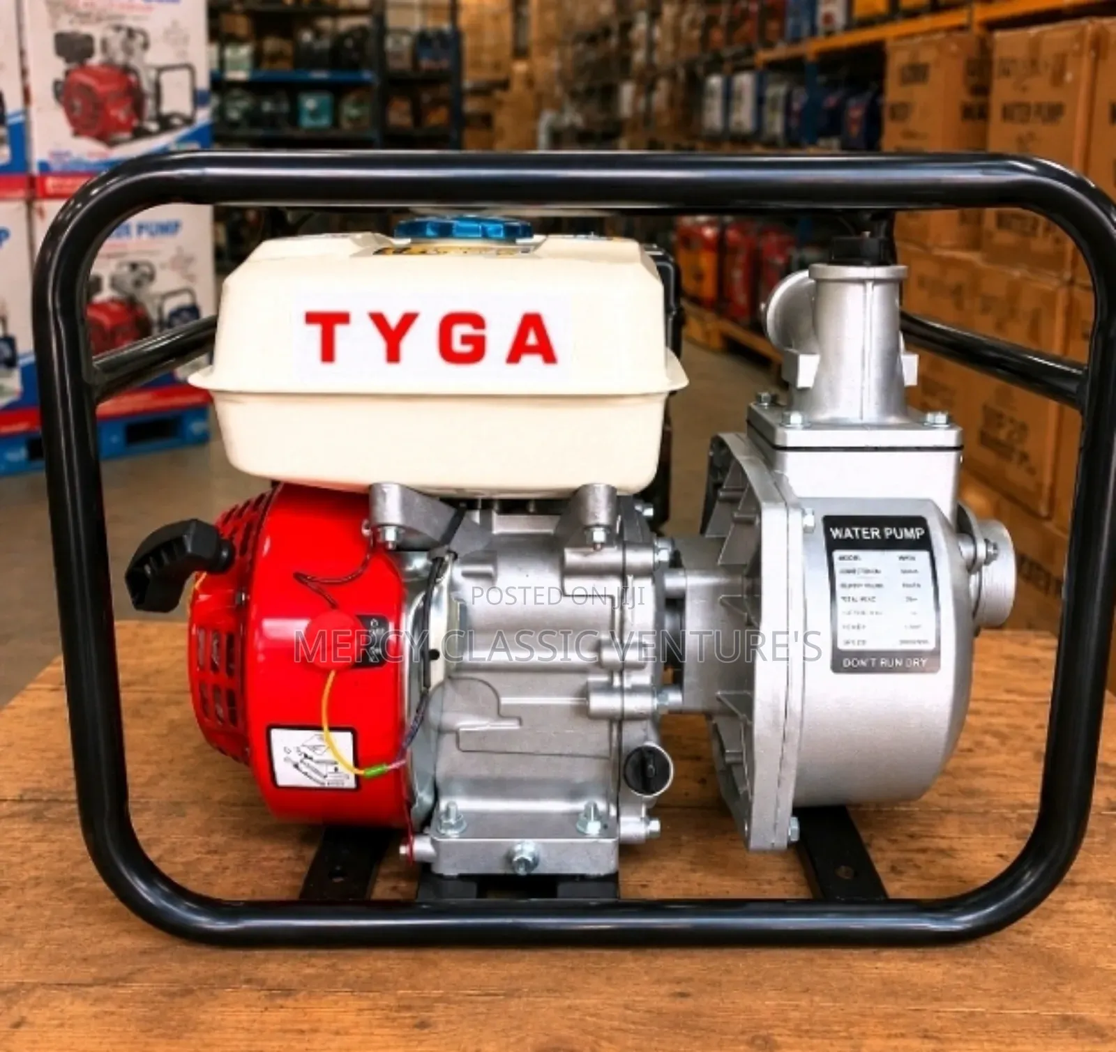 WP30 3-Inch Petrol Water Pump – Heavy Duty