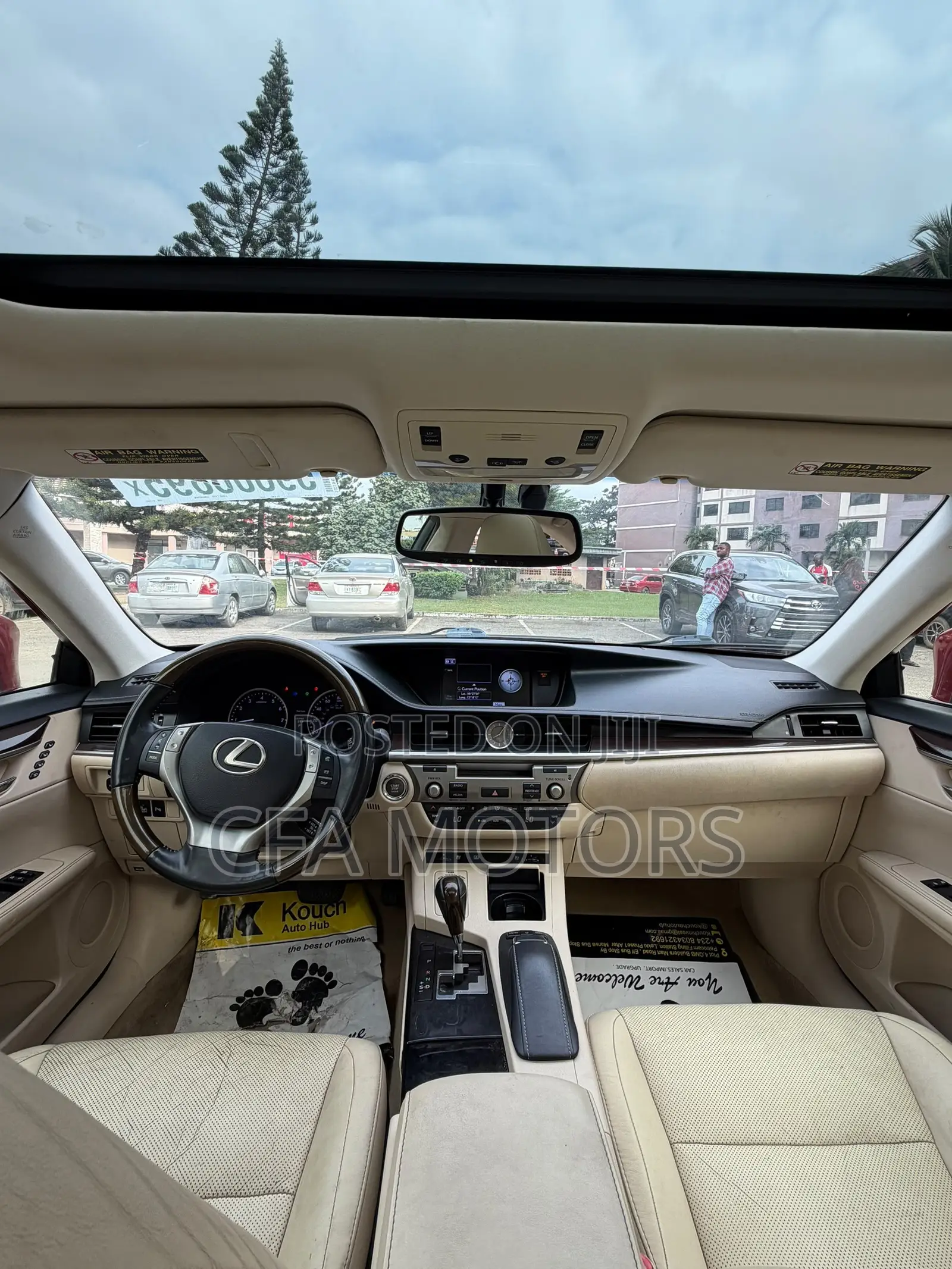 Lexus ES 350 FWD 2013 Red