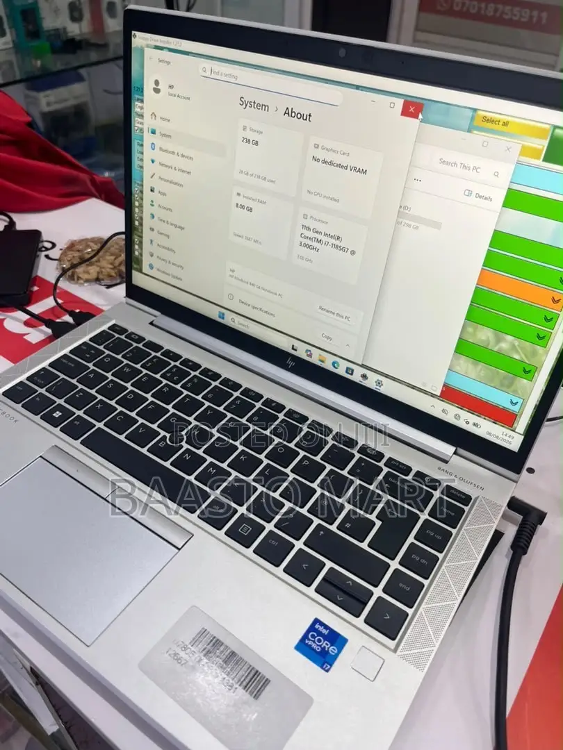 Laptop HP EliteBook 840 G8 8GB Intel Core i7 SSD 256GB