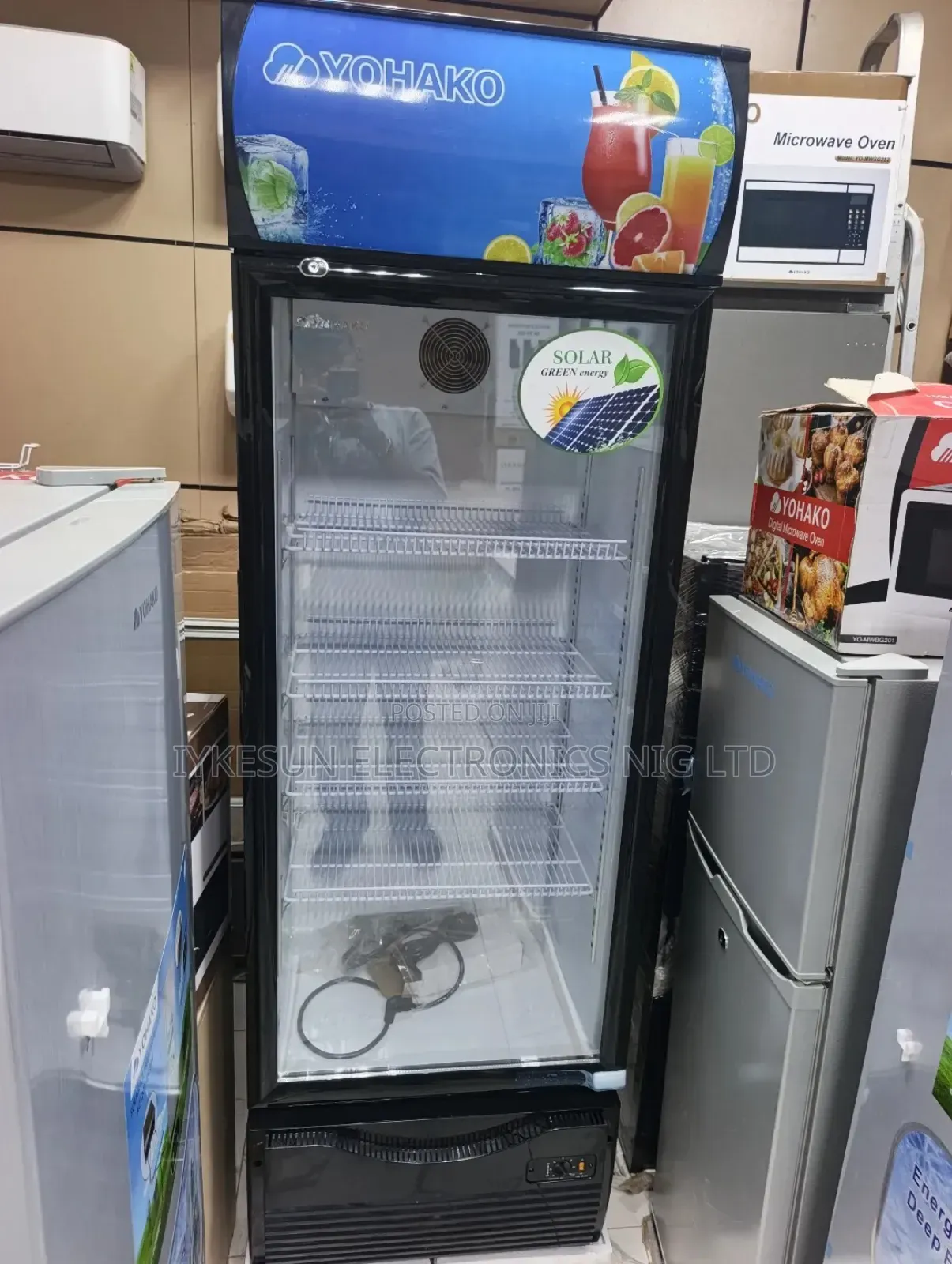 Original YOHAKO AC, DC, Solar Inverter Showcase Glass (100%Copper)