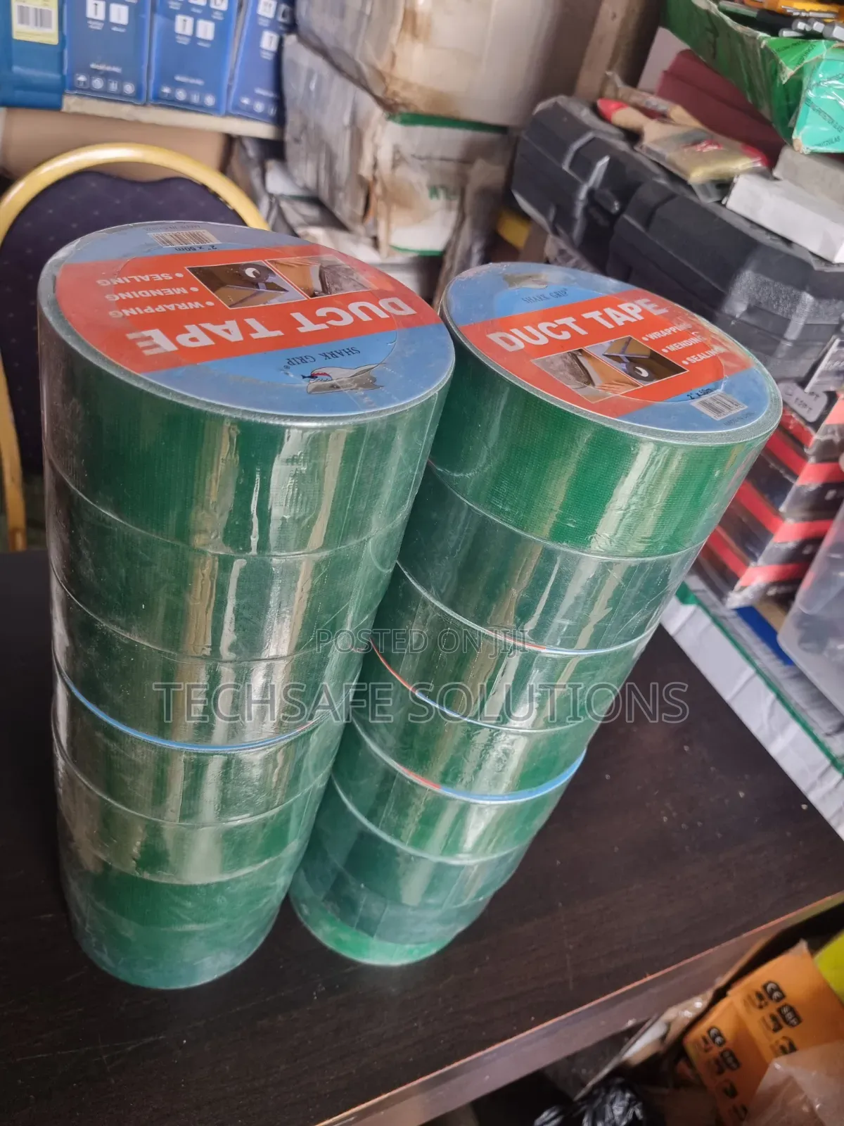 Green Shark Grip Duct Tape 2"