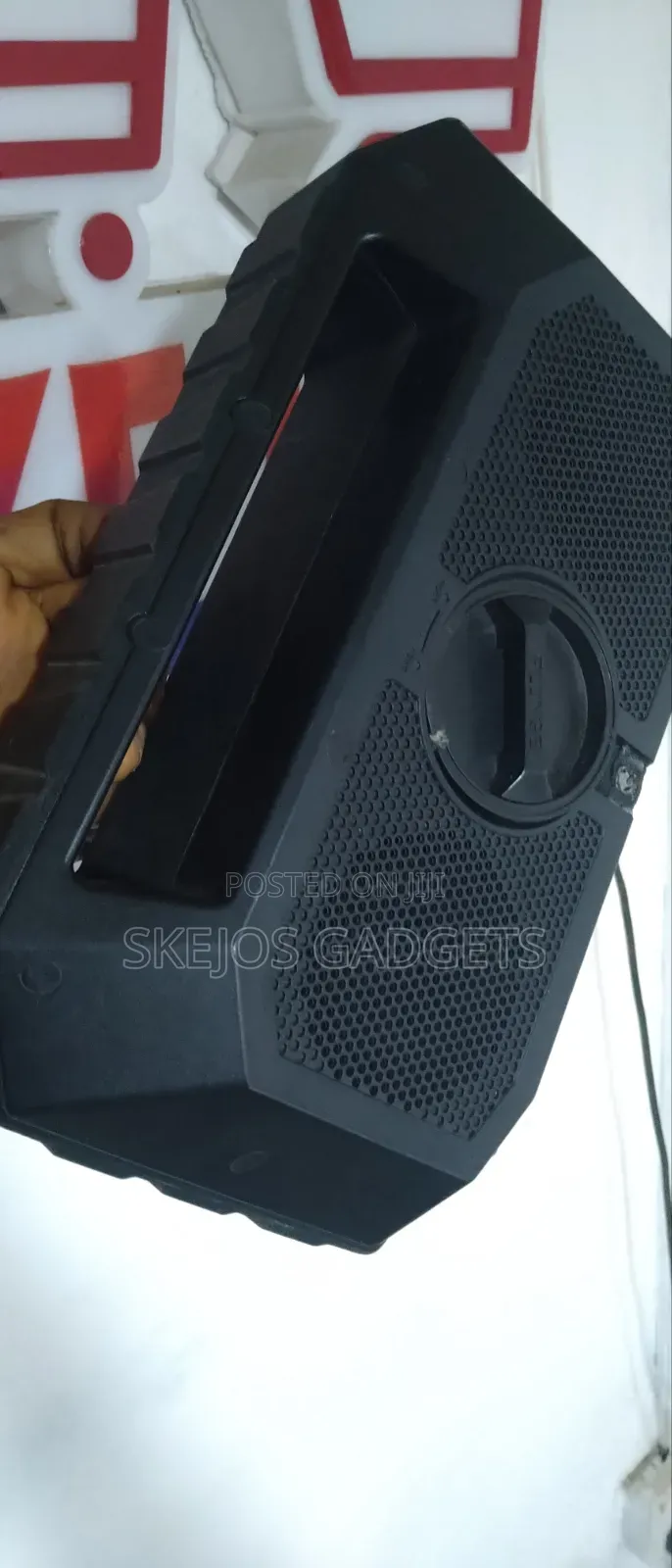 ION Audio Plunge Rugged, Waterproof Bluetooth Stereo Boombox