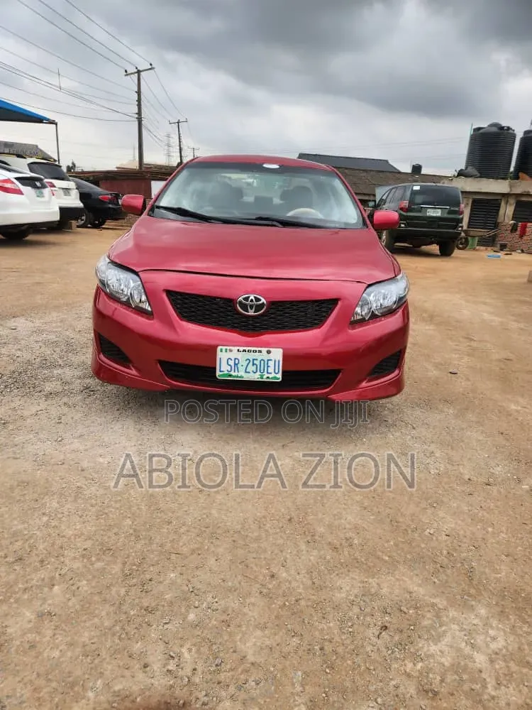 Toyota Corolla S 4dr Sedan (1.8L 4cyl 4A) 2009 Red