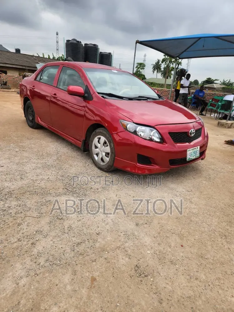 Toyota Corolla S 4dr Sedan (1.8L 4cyl 4A) 2009 Red