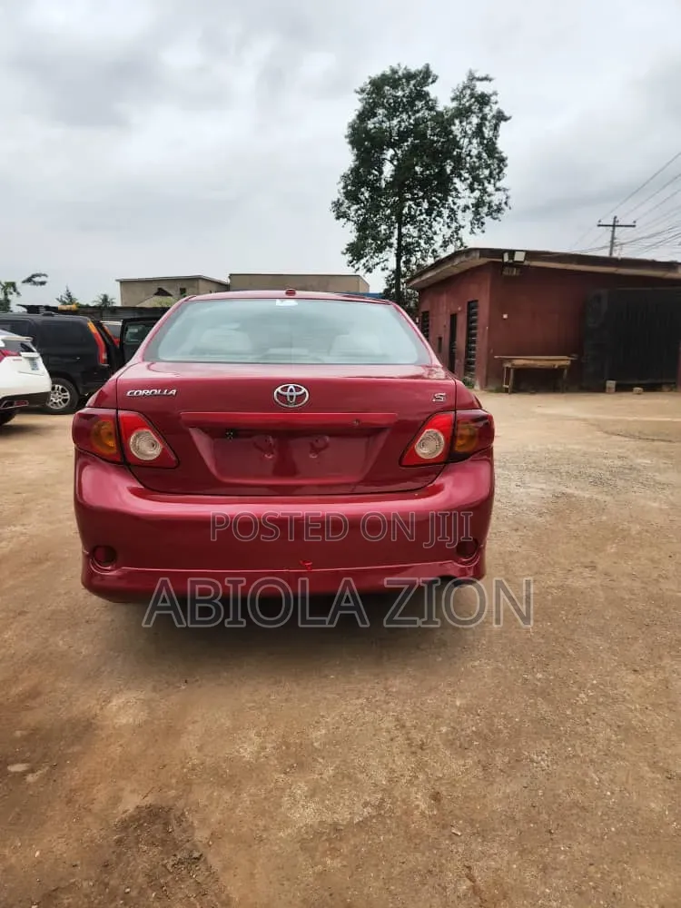Toyota Corolla S 4dr Sedan (1.8L 4cyl 4A) 2009 Red