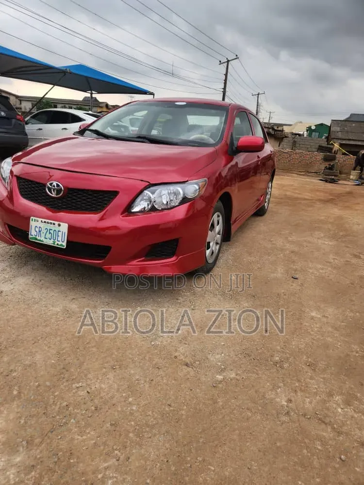 Toyota Corolla S 4dr Sedan (1.8L 4cyl 4A) 2009 Red