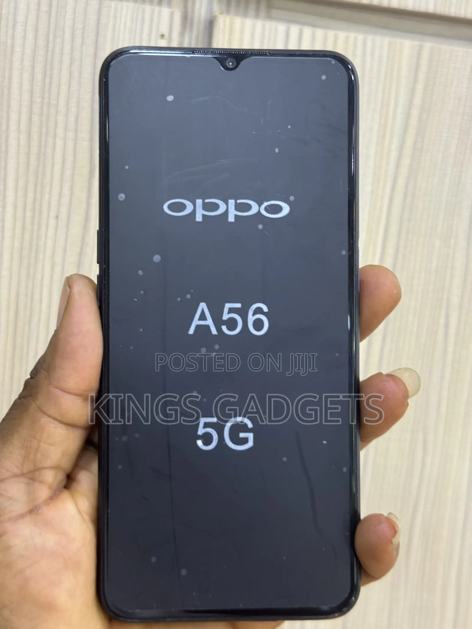 New Oppo A56 5G 256 GB Black