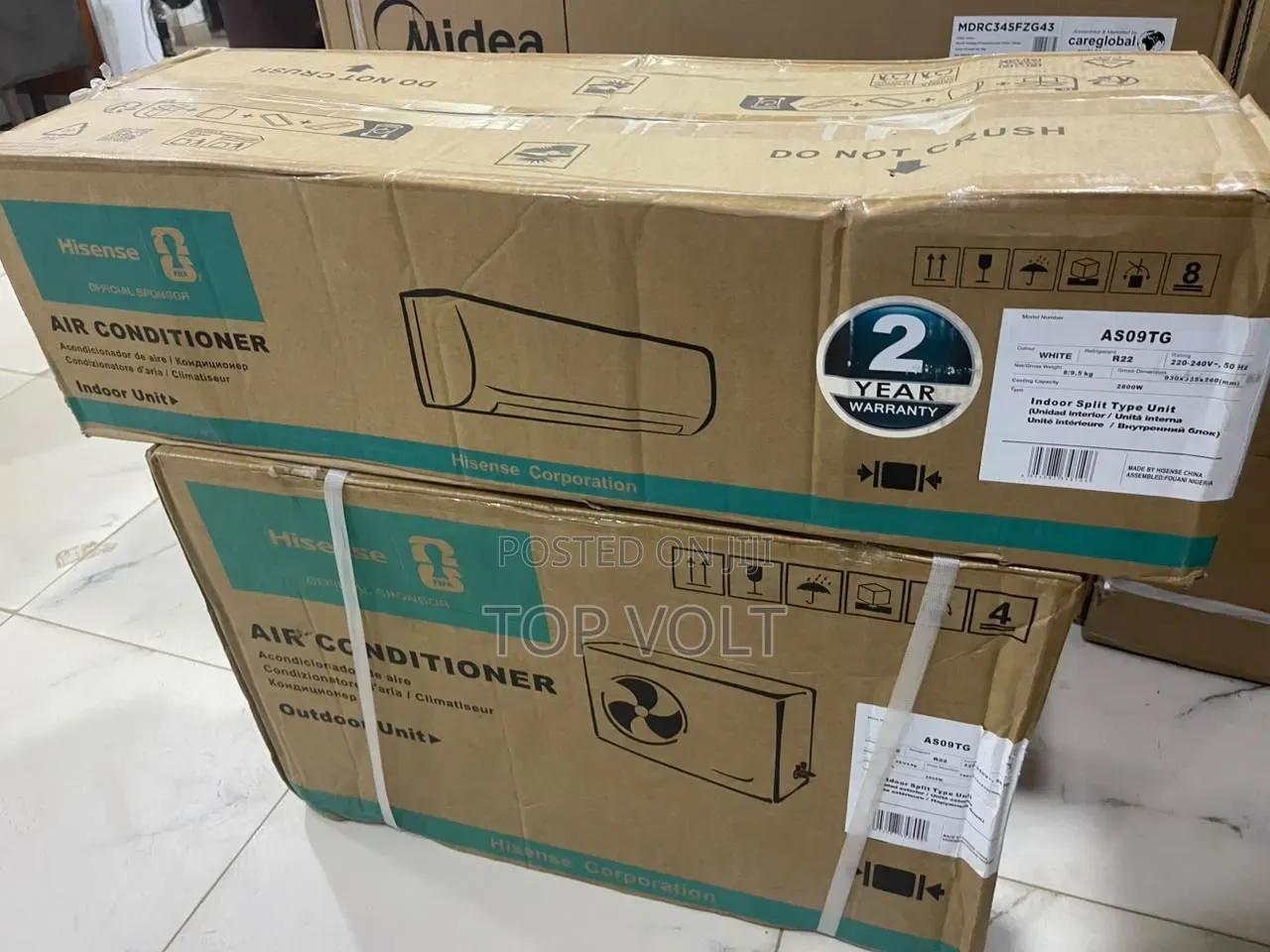 Hisense 1HP Non-Inverter Split Air Conditioner
