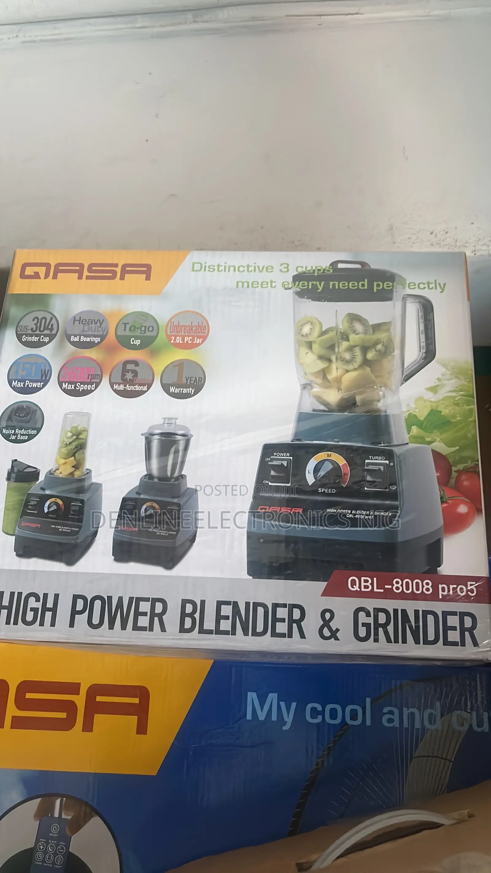 Qasa Pro 5 High Power Multifunctional Electric Blender Grinder .