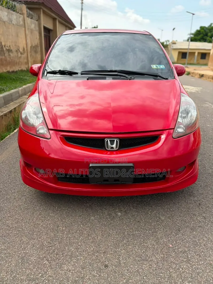 Honda Fit 2008 Red