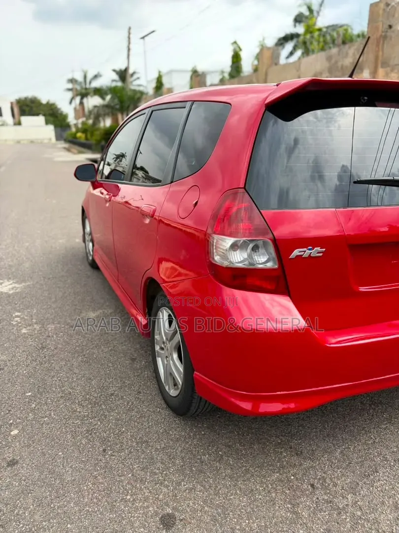 Honda Fit 2008 Red